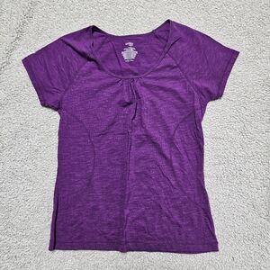 Danskin Purple Short Sleeve Women's Tee